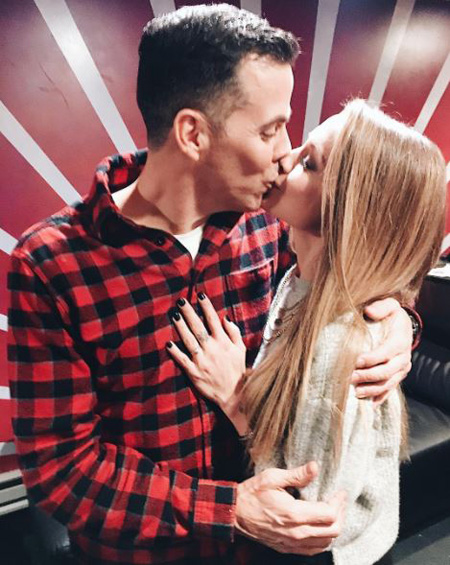 Steve O and Lux Wright are engaged for almost two years with marriage not currently in sight.